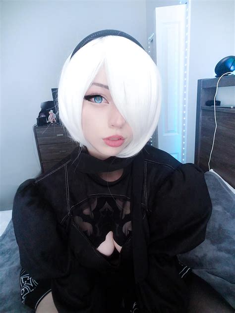 2B cosplay porn, amateur cosplay 2B